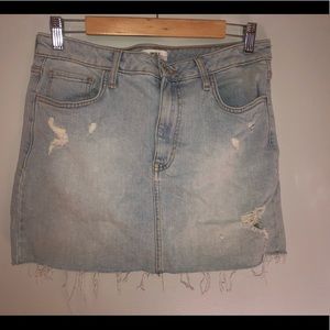 Jean skirt